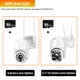 thumbnail image 1 of Cámara con tarjeta SIM 4G, 1080P, PTZ, 5X, Zoom, enfoque automático, 2,7-13,5mm/3,6mm, lente fija, CCTV para exteriores, seguridad, WIFI inalámbrico, cámara IP Camhi Tan Jianjun unisex, 1 of 2