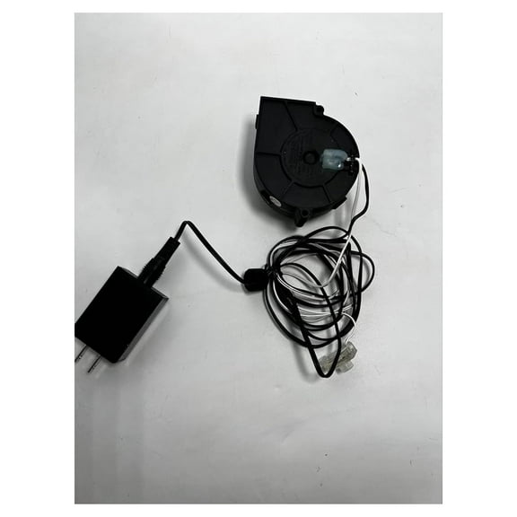 Airblown Inflatable Fan Replacement .5A Blower - 12V/0.67A Adapter JDH7530S - for 3-4ft Inflatables - with 32" LED Light String
