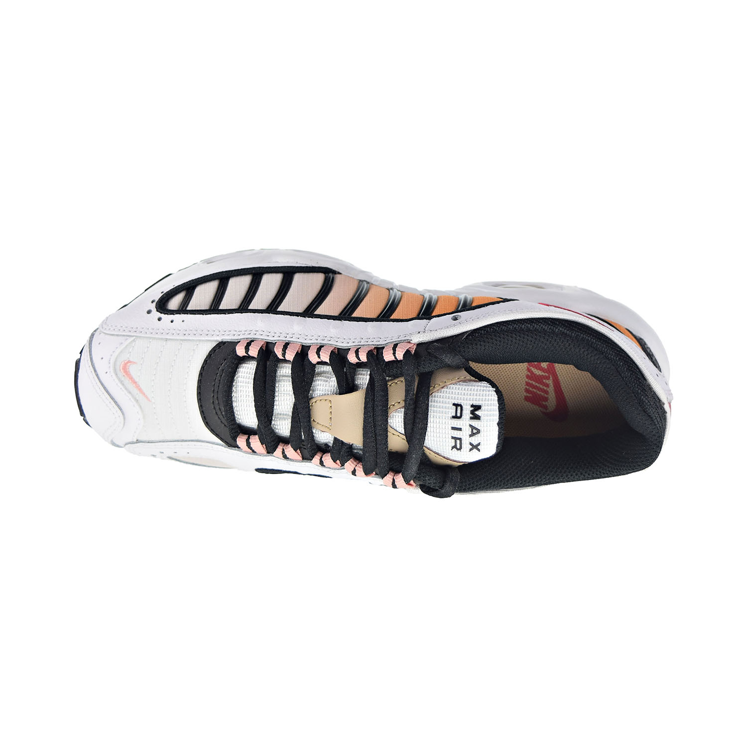 Nike Air Max Tailwind 4 Women's Shoes White-Black-Coral Stardust-Gym Red cj7976-100 - image 5 of 6