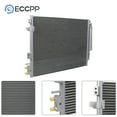 thumbnail image 5 of ECCPP Auto Parts Air Conditioning A/C AC Condenser Aluminum A/C AC Condenser Radiator for 3897 2005-2011 Chrysler 300 Dodge Challenger 2006 2007 2009 2010 Dodge Charger Magnum 2018 Ram ProMaster 1500, 5 of 7