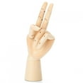 thumbnail image 4 of Wooden Hand Model, Artists Hand Figure, Durable Flexible Joints Animations Office For Table Home, 4 of 8