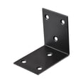 thumbnail image 5 of Unique Bargains Support d'Angle en L 65x65x48mm Noir 4 Pack, 5 of 5