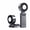 Black, variant on AMAXUN The Ultimate 3000mAh TEC Cooling Clip Fan ,5-Speed Icy Air, 360°   Rotation, Hands-Free Waist/Neck/Desk Portable Fan for Outdoor & Travel