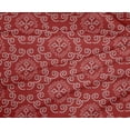 thumbnail image 4 of oneOone Tissu Polyester Lycra Rouge Ethnique Bandhani Matériel de Robe Tissu Imprimé Tissu au Mètre 56 Pouces de Large, 4 of 4