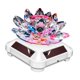 thumbnail image 5 of Adorno de perfume para coche con forma de loto de cristal giratorio, pequeño, práctico y elegante. Multicolor, 5 of 9