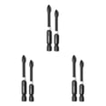 thumbnail image 1 of QualitChoice GREENER Screwdriver Drill Bit Set Alloy Steel Handle Anti- for slip Bits High Precision Portable Screw Driver Hand Tool 65/70mm 2PCS 3Set, 1 of 6