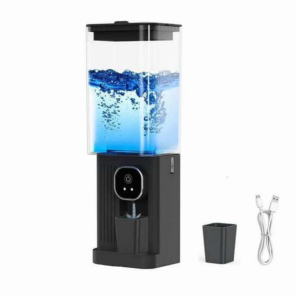Automatic Mouthwash Dispenser for Bathroom - 23.67 Oz Organizers & Storage Accessories for Mouth Wash Dispensers