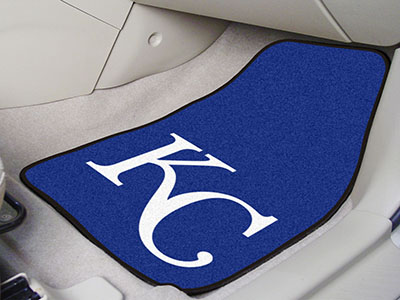 MLB - Kansas City Royals Tapis de Voiture 2 Pcs 17"x27 Pouces