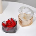 thumbnail image 7 of Heart Shaped Glass Bowls, Small Dessert Bowls for Candles & Candy, Mini Trinket Dishes, Multipurpose Appetizer Bowls, Wedding Party Favor Containers, Jewelry Holder Home Decor, Elegant Serving Bowls, 7 of 7