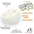 thumbnail image 4 of Nylabone Power Play Gripz Dog Soccer Ball Toy Medium/Wolf - Up to 35 lbs. (1 Count), 4 of 14