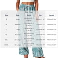 thumbnail image 3 of Qingpeng Womens Summer Palazzo Pants Printed Flowy Beach Wide Leg Casual Pants Trousers with Pockets for Daily Wear, 3 of 5