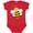 Red, variant on Inktastic Bee Boys or Girls Baby Bodysuit