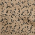 thumbnail image 1 of oneOone Cotton Poplin Brown Fabric Asian Baroque Sewing Craft Projects Fabric Prints By Yard 56 Inch Wide, 1 of 4
