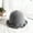 Gray, variant on Lazy Wind Wool Knit Fisherman’S Hat Autumn And Winter Thick Warm Wool Hat, Female Japanese Art Hat Basin Hat