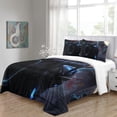 thumbnail image 4 of Motorcycle Girl Soft Microfiber Duvet Cover, Comforter with Zipper Closure, Bedding Set with Pillowcase Double x, 4 of 5