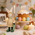 thumbnail image 4 of AuroraX Easter Decorations Home Decor,Festive Handmade Unique Tabletop Easter Bunny Decor,Seasonal Display Easter Table Centerpiece Spring Home Decor Holiday Party Decorations, 4 of 6
