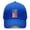 Blue, variant on 250 Years Anniversary USA Bright-blue Baseball Cap with Printed Artwork and Adjustable Fit for Men Women Celebrating America 250 Years