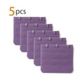 thumbnail image 2 of INSPIRE CHIC Women's 3 Hook 3 Row Bra Extenders Stretchy Bra Strap Buckle Hooks Bra Band Purple 5, 2 of 5