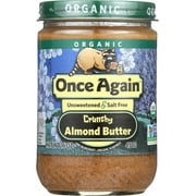Once Again: Nut Butter Almond Crunchy, 16 Oz
