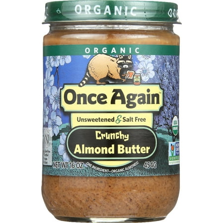 Once Again: Nut Butter Almond Crunchy, 16 Oz