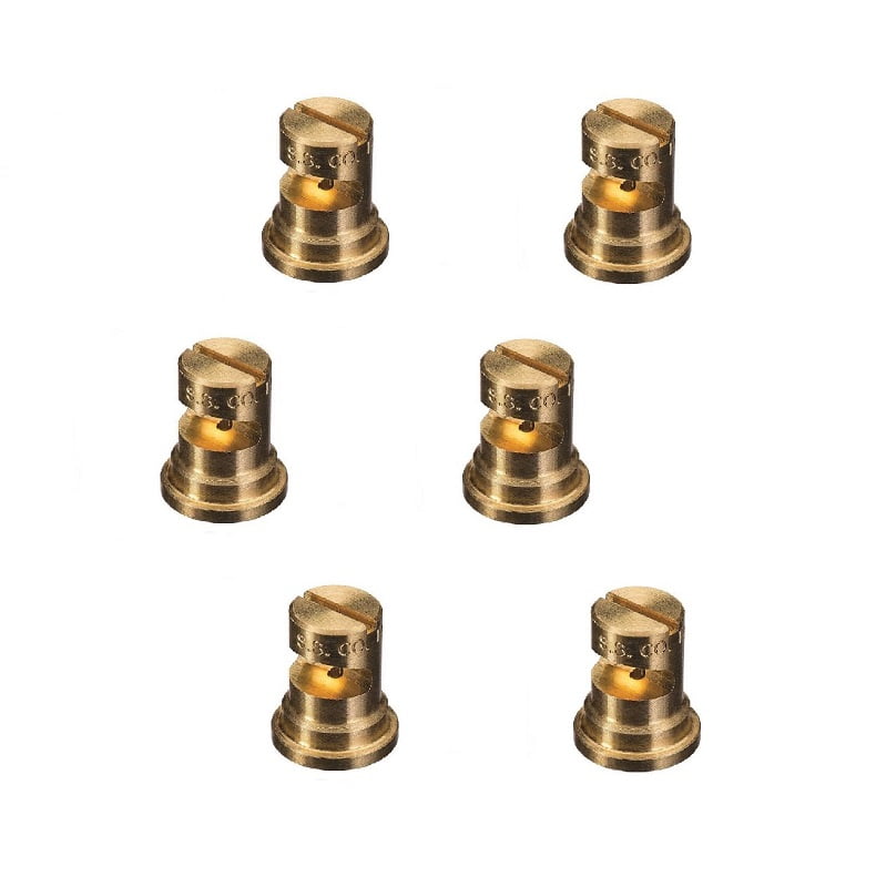 TeeJet FloodJet Brass Wide Angle Flat Spray Tips 0.8 GPM @ 40 PSI TK-4 Farmer