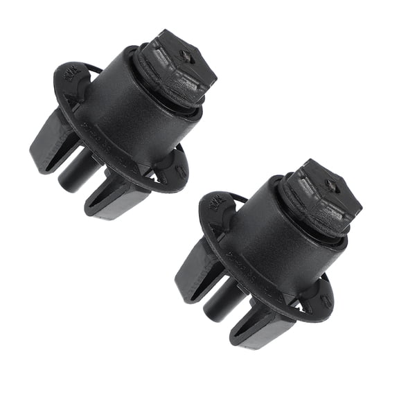 Unique Bargains 2pcs Bonnet Hood Adjuster Buffer Block Repair Part Replacement for BMW 51767183752,Black