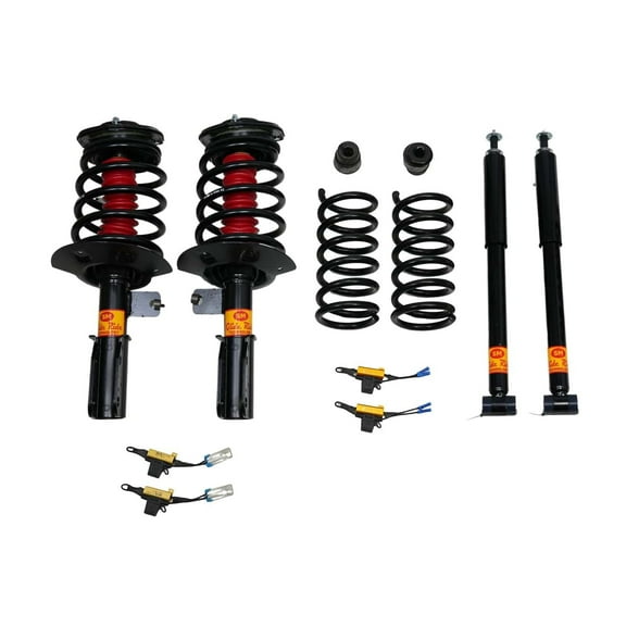 Strutmasters Deluxe 4 Wheel Air Suspension Conversion Kit for 1997-1999 Cadillac Seville 4.6L Deluxe