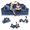 Blue, variant on Modular Kids Play Couch, 12Pcs Kids Sofa for Playroom Bedroom Living Rooms Toddler Sofa for Inspiring Child Creativity, Children Creative Convertible Foam Sofa, Gray