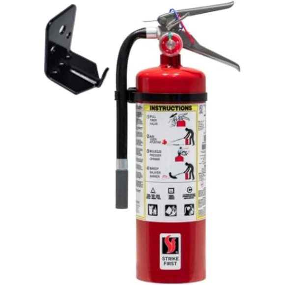Extintor Strike First ABC 2,27 kg | 3A:10BC 5 libras