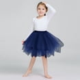 thumbnail image 2 of TAIAOJING Ballet Tulle Tutu Skirt for Little Girls Baby Soft Fluffy Tutu Skirt Toddler Soild Party Carnival Mesh Tutu Princess Skirt, 2 of 4