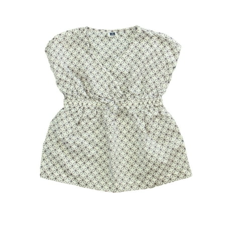 

Pre-owned Janie and Jack Girls White | Blue | PInk Blouse size: 6-12 Moths