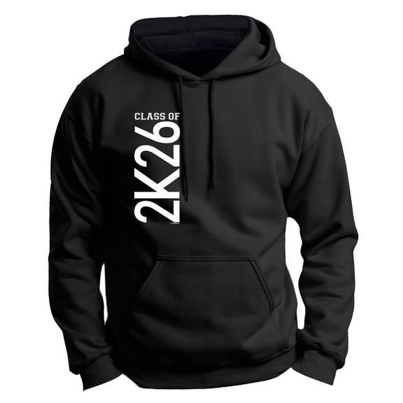 ThisWear Graduation Gifts Class of 2026 2K26 Graduation Premium Hoodie Sweatshirt Small Black