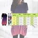 thumbnail image 2 of MKLEKYY Camiseta Mujer Camiseta Informal Holgada De Verano Para Mujer, Cuello Redondo, Manga Corta, Túnica Con Bolsillos, 1126 Talla M, 2 of 3