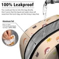 thumbnail image 5 of Lunch Bag Lunch Box for Women Reusable Insulated Lunch Bags,Water-Resistant Sushi Print Cooler Lunch Tote Bag, Large Capacity for Work Travel Picnic, 5 of 6