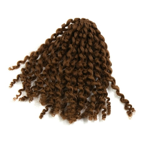1 Pack 10 6 Length Synthetic Senegalese Curly Hair Extension