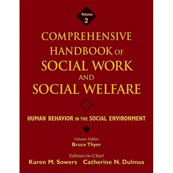 Comprehensive Handbook of Social Work an Human Behavior in the Social Environment, Book 02, (Hardcover)