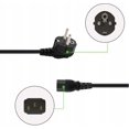 thumbnail image 3 of Adaptador de cable de alimentación trasero estándar europeo de tres núcleos de cobre 0,3 de 1,2 m Cable de alimentación Adaptador de cable de alimentación estándar europeo de tres núcleos de cobre 0,3, 3 of 4