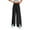 Black, variant on Bmisegm Stylish Women's Casual Pants Wide Leg Loose Palazzo Trousers Comfortable Fit Elastic Waist with Pockets Trendy Design for All Occasions Black M
