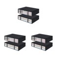 thumbnail image 2 of kurtrusly 2pcs/set Large Capacity Storage Bags For Closet Organization Reinforced HandleThe Handle Of Storage Black 3Set, 2 of 6