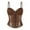 Coffee, variant on Kaemgyyd Corset Tops for Women Going out Lace Floral Spaghetti Strap Cami Tops Breathable Mesh Bodyshaper Party Club Corset