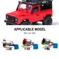 thumbnail image 2 of tamizeot RCGOFOLLOW Heat-resistant Brushed Motor For 1/12 MN MN-91 OFF-Road RC Car Part Titanium, 2 of 6