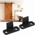 thumbnail image 3 of Sliding Door Trim, Barn Door Floor Guide, Adjustable Bottom Guide Hardware Parts Non-Slotted, 3 of 5