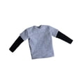 thumbnail image 2 of Figura masculina a escala 1/6, ropa, accesorio de disfraz, ropa informal, pantalones de manga larga Tops, 2 of 9