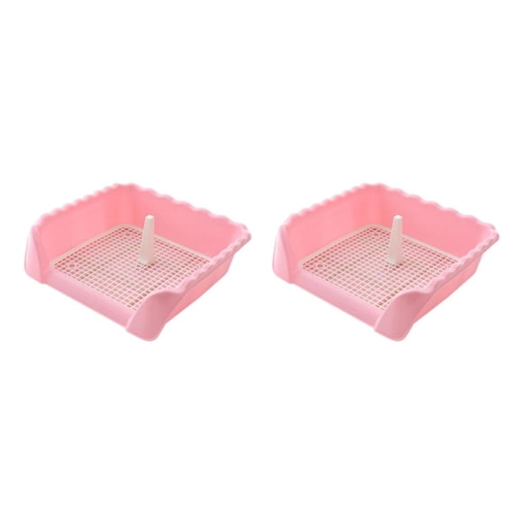 Methold Pet Cat Training Toilet Tray Detachable Toilet Dogs for Indoor Type1 NO1