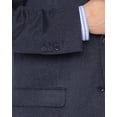 thumbnail image 3 of Mens Navy Modern Fit Blazer Luciano Natazzi 2 Button Luxe, 3 of 6
