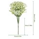 thumbnail image 2 of 6/36 Uds flores artificiales de Gypsophila falso aliento de bebé ramo de seda decoración de boda, 2 of 9
