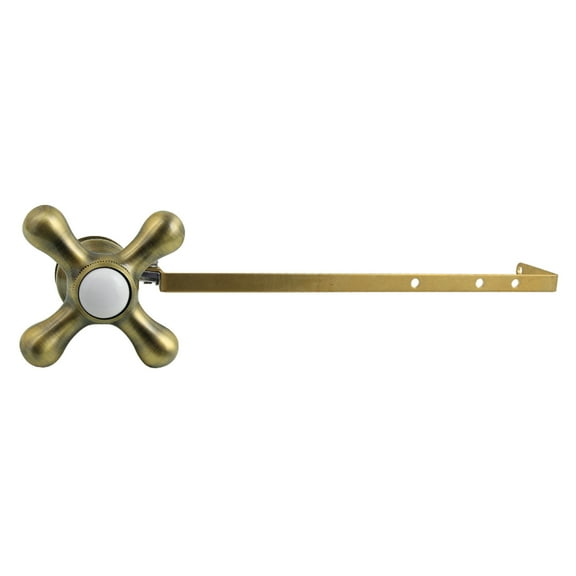 Kingston Brass KTAXD3 Victorian Universal Front or Side Mount Toilet Tank Lever in Antique Brass