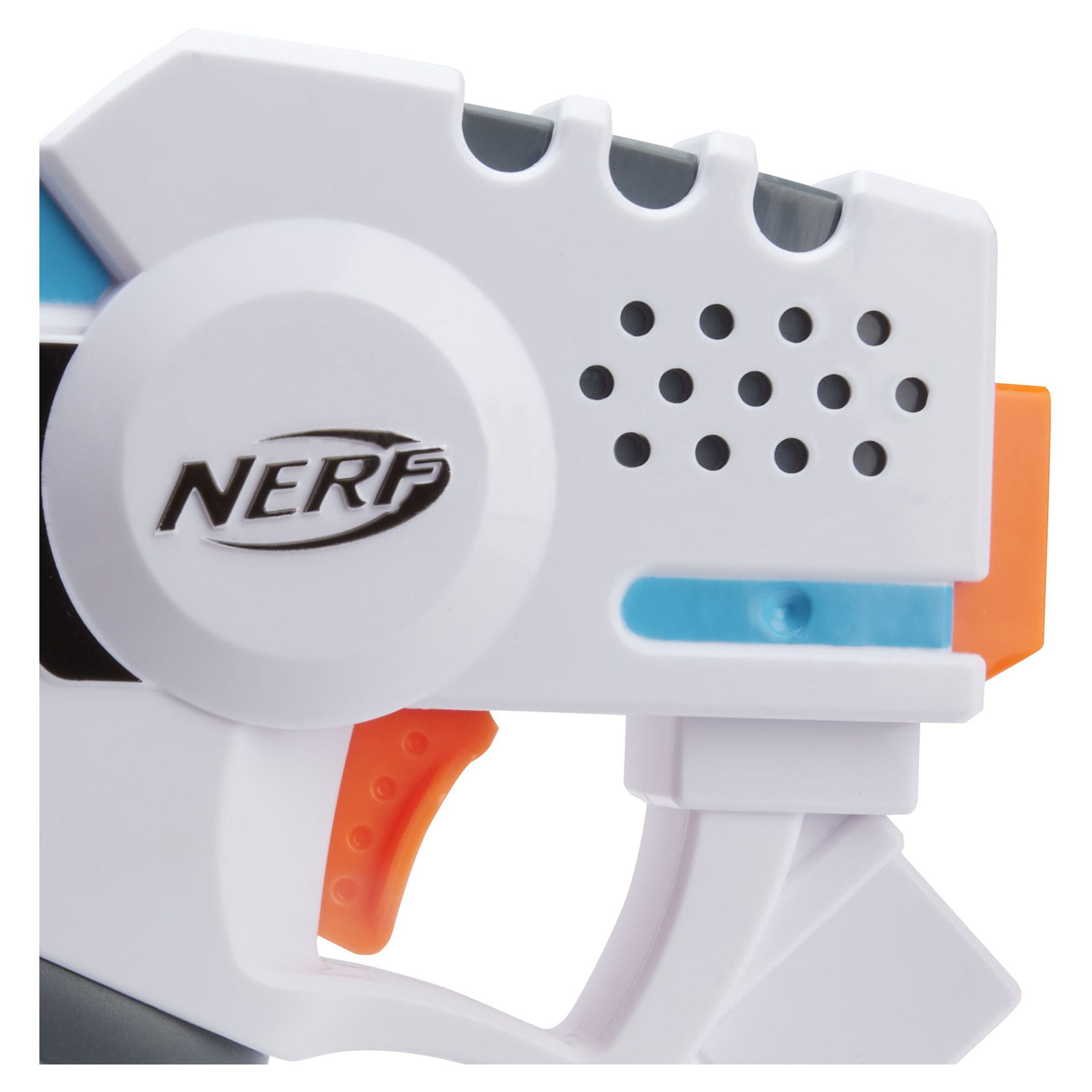 NERF NERF Roblox Strucid: Boom Strike Dart Blaster, Pull-Down Priming  Handle, 2 Elite Darts, Code to Unlock in-Game Virtual Item , White