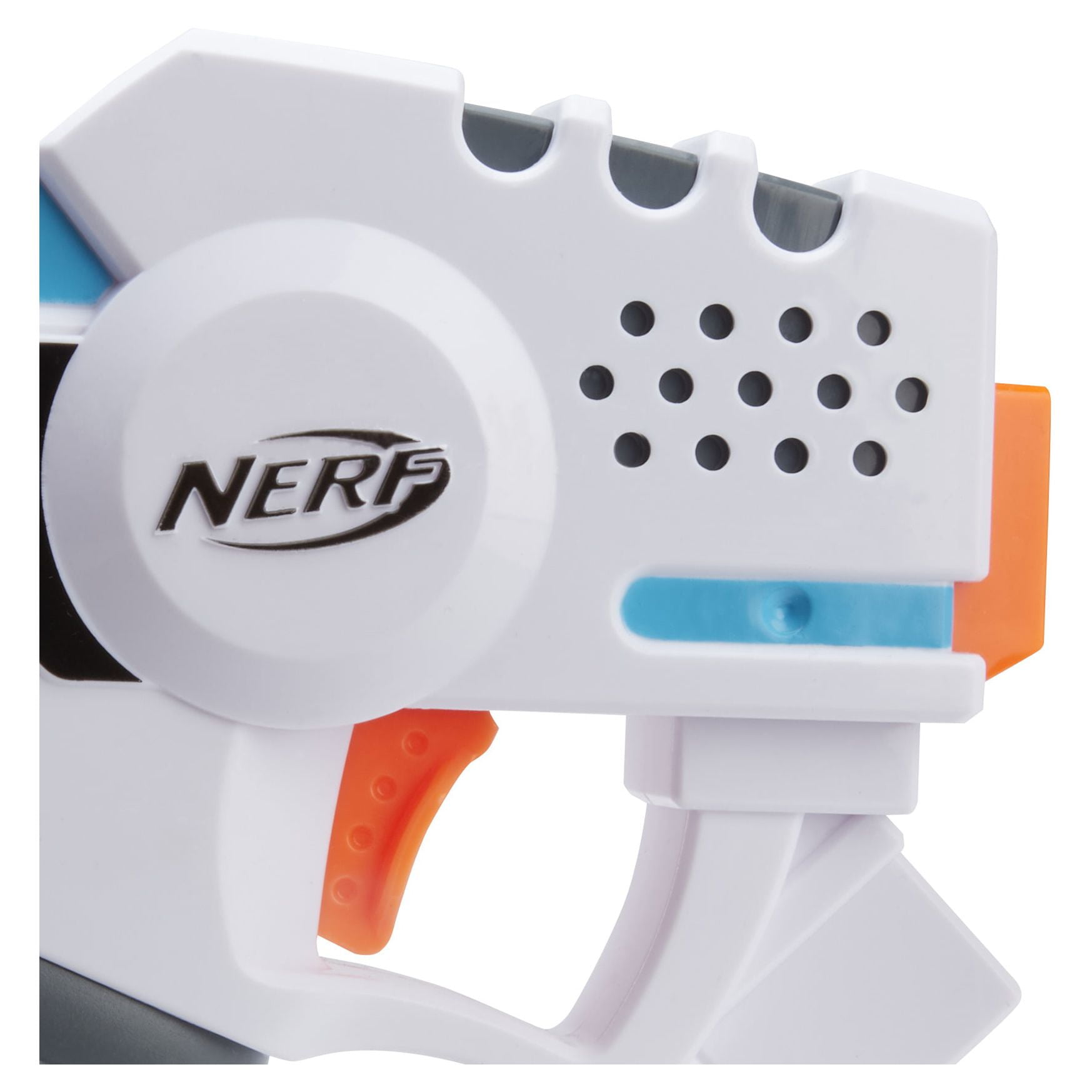 NERF Roblox Strucid: Boom Strike Dart Blaster, Pull-Down Priming Handle, 2  Elite Darts, Code to Unlock in-Game Virtual Item, White