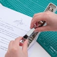 thumbnail image 2 of Langgg 360 Stapler Rotation Heavy Duty Stapler 24/6 Staples Effortless Long Paper Swivel Stapler White gray, 2 of 5